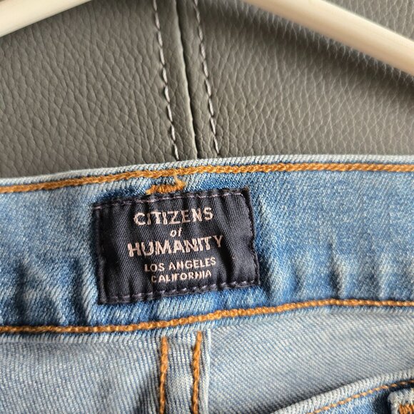 Citizens of Humanity jeans. ROCKET CROP HIGH RISE SKINNY. size 24 - Picture 8 of 10